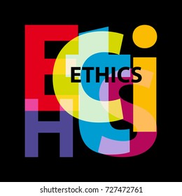 Vector ethics. Broken text
