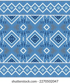 Vector ethnic design pattern. It is a pattern geometric shapes. Create beautiful fabric patterns. Design for print. Using in the fashion industry.