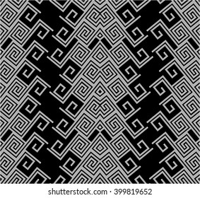 Vector. Ethnic endless stylish geometric seamless pattern. Template for design textile, backgrounds, wrappers, package, wallpaper