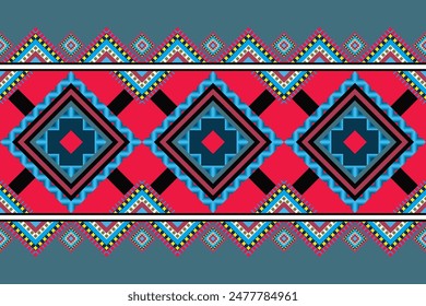 Vector ethnic geometric seamless pattern.
Designed for use as a background 
or printed on fabric including product.
ethnic tribal pattern.aztec. 
ikat.woven fabric.zigzag.tribal.
baroque.