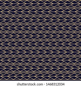 Vector ethnic seamless pattern in maori style. Geometric border with decorative ethnic elements. Design for home decor, wrapping paper, fabric, carpet, textile, cover