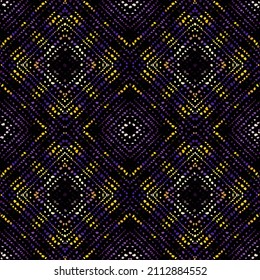 Vector ethnic tribal pattern. Seamless art image.