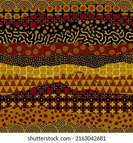 Patrón de la tribu étnica vectorial. Imagen de arte sin inconveniente.