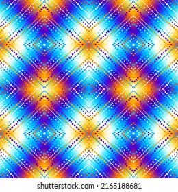 Vector ethnic tribal pattern. Seamless art image.