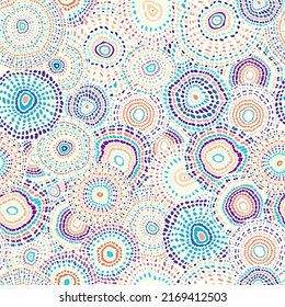 Vector ethnic tribal pattern. Seamless art image.