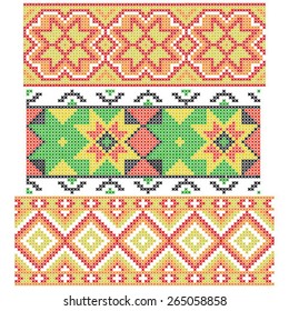 Vector ethnic ukrainian ornament