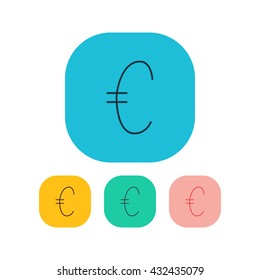 Vector Euro Icon