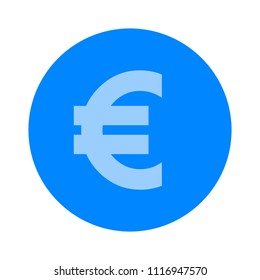 vector euro money illustration isolated, investment business finance icon