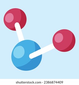 Vector evolution molecule icon cartoon illustration of evolution molecule vector icon for web.