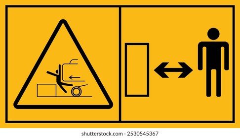 Vector excavator safety stickers stickers instructions