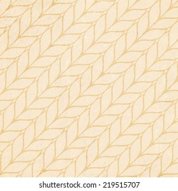 vector excellent background with diagonal knit pattern on old kraft paper. eps10