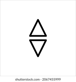 Vector Exchange icon. Flat vector illustration on white background. EPS 10