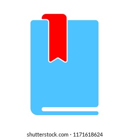 vector exercise book illustration icon - education icon, book isolated