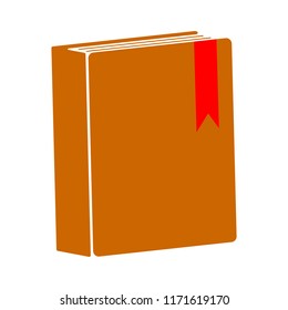 vector exercise book illustration icon - education icon, book isolated