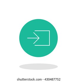 Vector Exit Icon