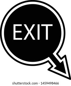vector exit is signs for exit