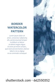 Vector explosion smoke cloud watercolor. Ink swirling in water isolated white. Abstract border frame paints, liquid ink. Background for banner, flyer, card, poster, brochure, web design element