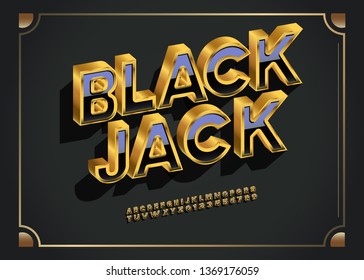 Vector Extra Golden Rich Font. Best Luxury Modern Alphabet Letters, Numbers and Symbols.