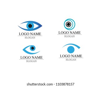 Vector - Eye care logo vector
