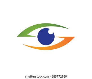 Vector - Eye care logo vector
