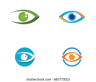 Vector - Eye care logo vector
