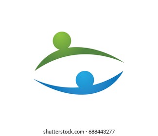 Vector - Eye care logo vector
