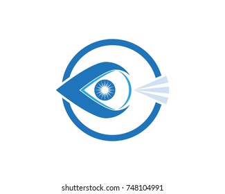 Vector - Eye care logo vector
