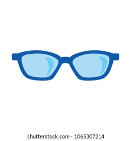 vector eye glasses isolated, optical fashion glasses - eyeglasses frame illustration