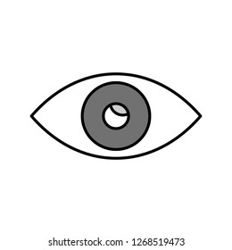  Vector eye icon
