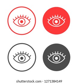 vector eye icon