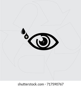 Vector  eye Icon Symbol