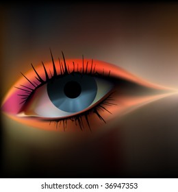 vector eye illustration