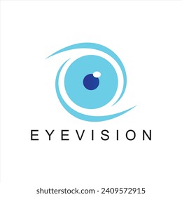 diseño de diseño de logotipo de ojos vectores