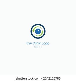 Vector Eye Optical Logo Illustration