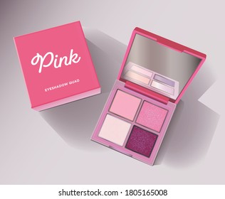 Download Eye Shadow Palette Mockup High Res Stock Images Shutterstock