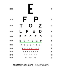 Eye C Hart Stock Illustration 580886914