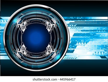 vector eyeball future technology, security concept background, Dark blue cyber Light Abstract for computer graphic website internet. circuit. illustration. infographics. motion move