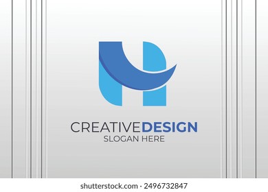 vector F Letter minimalist creative business company Logo Design Free Icon 