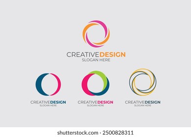 vector F Letter minimalist creative business company Logo Design Free Icon