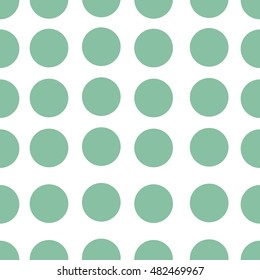 Vector fabric circles abstract seamless pattern background with hand drawn elements