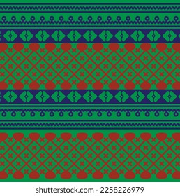 Patrón de tela vectorial para el jersey de jacquard de punto plano y prendas de vestir.