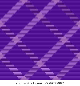 Ropa vectorial sin fisuras. Comprobación textil de fondo. Colocar el patrón tartán de textura en color púrpura.