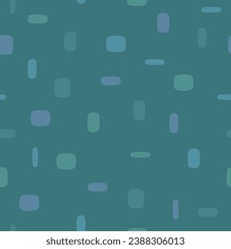 Vector fabric subtle ornament. Seamless pattern. Abstract fashion pattern background. Bottle green dark texture.