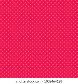 vector fabric for textile background,illustration of pink dotted pattern fabric