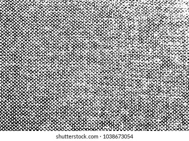 Vector fabric texture. Abstract background. Overlay illustration over any design to create interesting vintage rustic effect and depth. For posters, banners, retro designs.