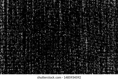 Vector fabric texture. Distressed texture of weaving fabric. Grunge background. Abstract halftone vector illustration. Overlay for interesting effect and depth. Black isolated on white background.