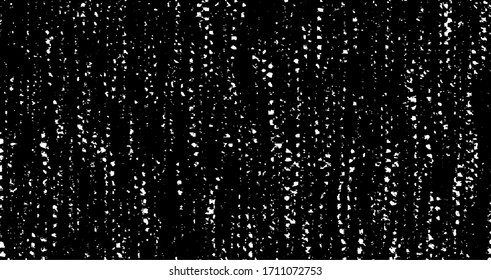 Vector fabric texture. Distressed texture of weaving fabric. Grunge background. Abstract halftone vector illustration. Overlay to create interesting effect and depth. Black isolated on white. EPS10.