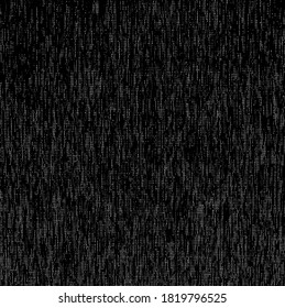 Vector fabric texture. Distressed texture of weaving fabric. Grunge background. Abstract halftone vector illustration. Overlay to create interesting effect and depth. Black isolated on white. EPS10.