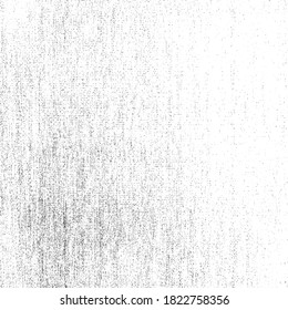 Vector fabric texture. Distressed texture of weaving fabric. Grunge background. Abstract halftone vector illustration. Overlay to create interesting effect and depth. Black isolated on white. EPS10.