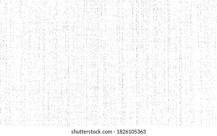 Vektor-Textur. Bedrängte Textur des Webgewebes. brüchiger Hintergrund. Abstrakte Halbtonvektorgrafik. Overlay, um interessante Wirkung und Tiefe zu erzeugen. Schwarz einzeln auf Weiß. EPS10.